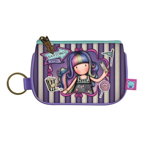 Classeur Folio 3 Rabats Gorjuss - Format 26 X 33,5 X 2,5 Cm, Motif Fairground Up And Away