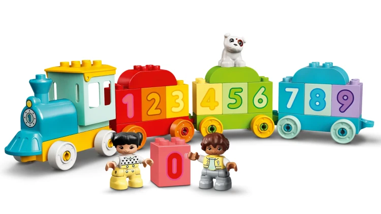 Lego DUPLO 10954 Pociąg z cyferkami nauka liczenia 1.webp