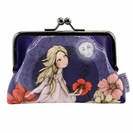 Mirabelle Midnight Garden Santoro - Portmonetka z zatrzaskiem dla dzieci