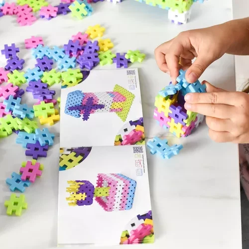 Klocki Meli - Basic Pink Travel Box 250