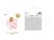 Balony Roczek Baby pink 30cm 6szt
