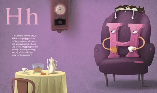 A jak alfabet. Wierszyki i wybryki o literach - nauka alfabetu