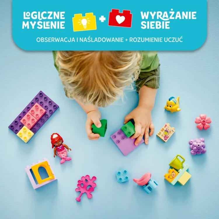 LEGO® DUPLO 10420 Stoisko kawowe Arielki i Flork