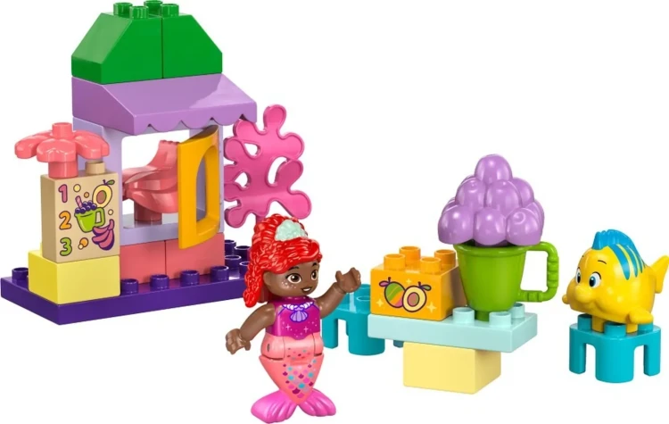 LEGO® DUPLO 10420 Stoisko kawowe Arielki i Flork