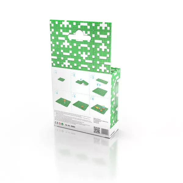 Maxi Baseplate Green 6 sztuk - klocki Meli