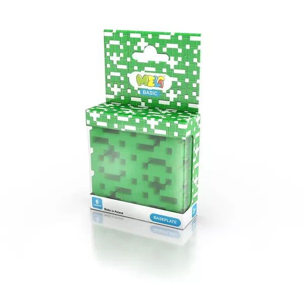 Maxi Baseplate Green 6 sztuk - klocki Meli