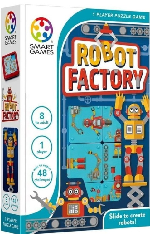 Smart Games Robot Factory (ENG) IUVI Games - Gra logiczna dla dzieci