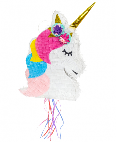 Piniata Rozmarzony Jednorożec 40x7.5x32cm