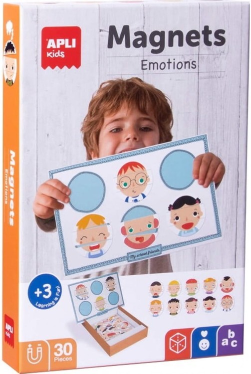 Magnetyczna układanka Apli Kids - Emocje