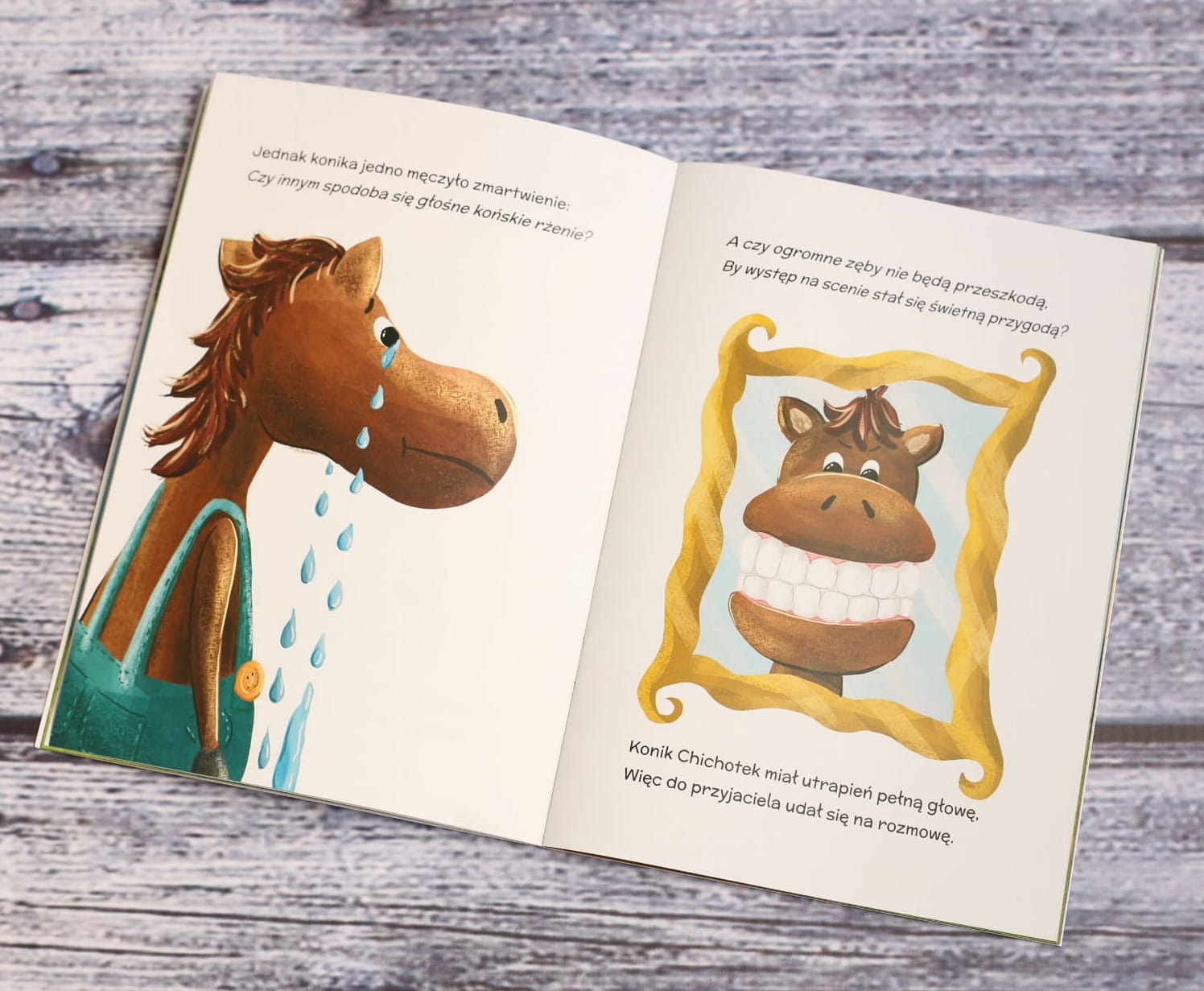 Zmartwienie Konika Chichotka. Baranek Tulinek - książka dla dzieci 4+ o kompleksach, Ewelina Kaczmarek