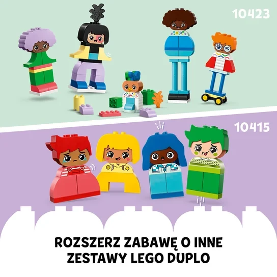 LEGO® DUPLO 10415 Moje uczucia i emocje - klocki dla dzieci 18 m - cy +