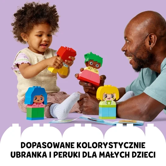LEGO® DUPLO 10415 Moje uczucia i emocje - klocki dla dzieci 18 m - cy +