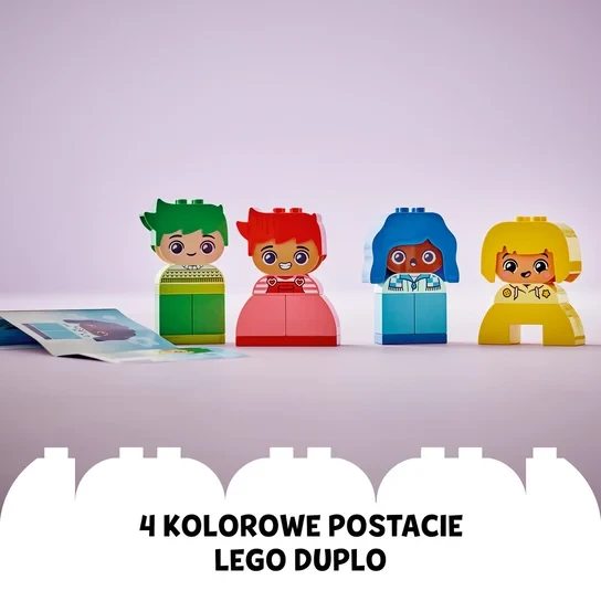 LEGO® DUPLO 10415 Moje uczucia i emocje - klocki dla dzieci 18 m - cy +