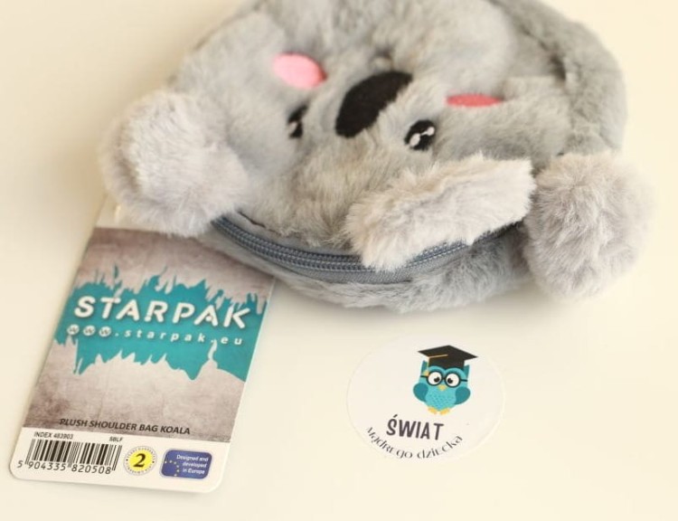 Torebka na ramię pluszowa Koala Starpak - Torba dla dzieci