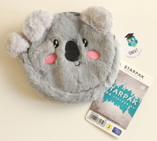 Torebka na ramię pluszowa Koala Starpak - Torba dla dzieci