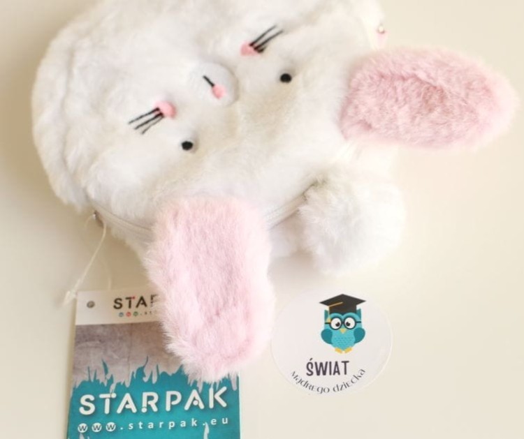 Torebka na ramię pluszowa Króliczek Starpak - Torba dla dzieci