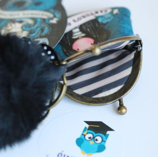 Gorjuss Pirates Black Pearl Santoro - Portmonetka z brelokiem dla dzieci