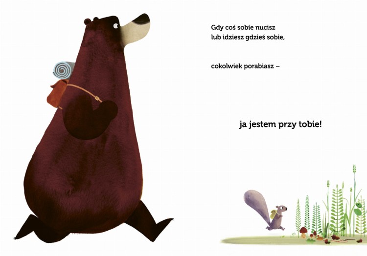 Jestem przy tobie (Ja też!) - książka dla dzieci - sklep Świat Mądrego Dziecka