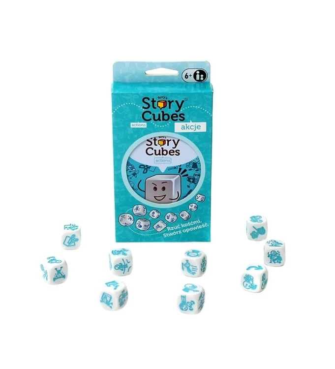 Story Cubes: Akcje (nowa edycja) REBEL - gra dla dzieci 6+