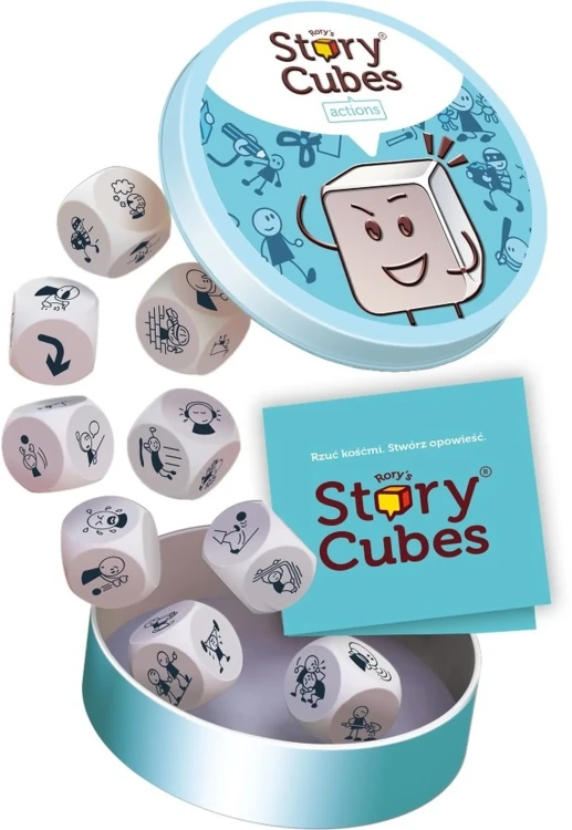 Story Cubes: Akcje (nowa edycja) REBEL - gra dla dzieci 6+