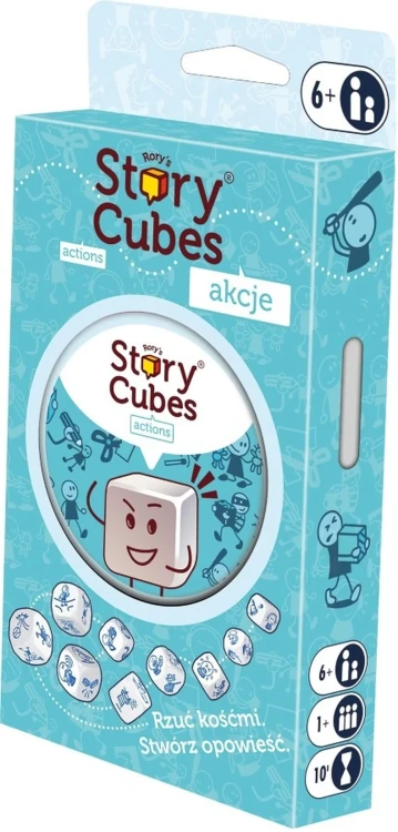 Story Cubes: Akcje (nowa edycja) REBEL - gra dla dzieci 6+