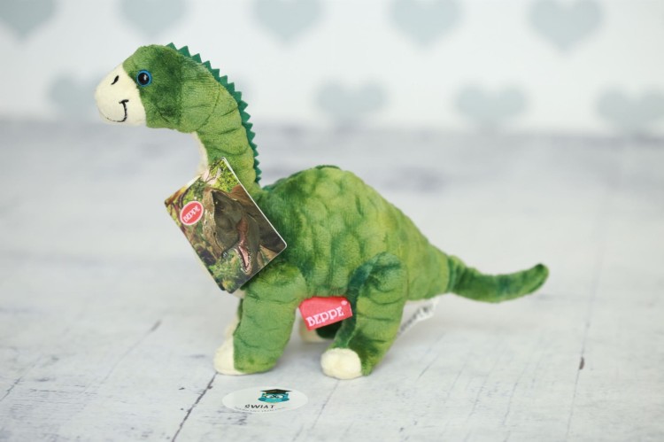 Brachiozaur 29cm przytulanka dinozaur dla dzieci, Beppe