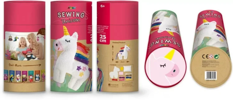 Moja pierwsza lalka do uszycia - Jednorożec dla dziecka