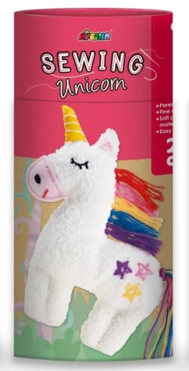 Moja pierwsza lalka do uszycia - Jednorożec dla dziecka