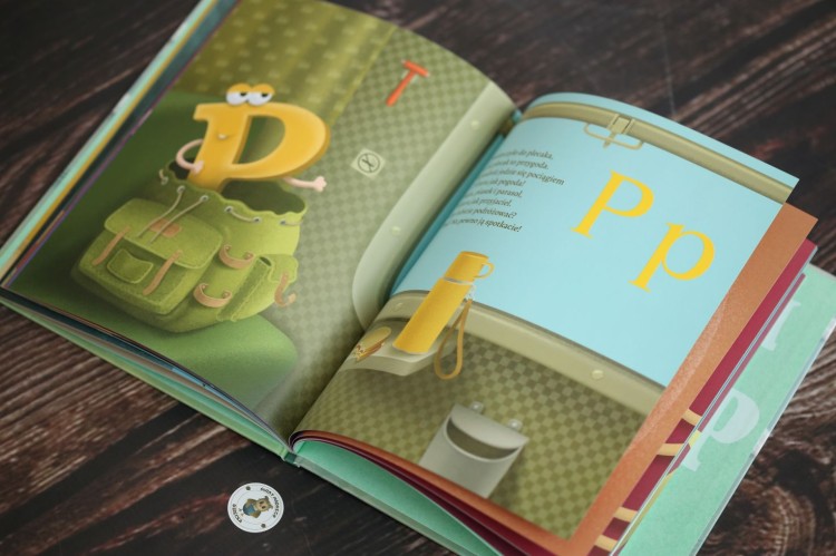 A jak alfabet. Wierszyki i wybryki o literach - nauka alfabetu