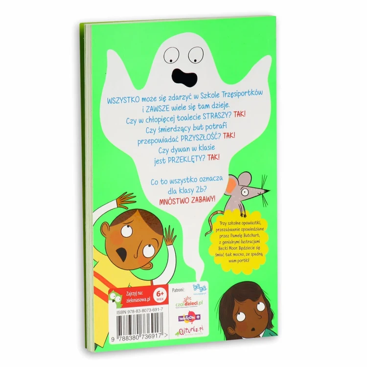 Szkoła Trzęsiportków. Duch w toalecie - książka dla dzieci 6+