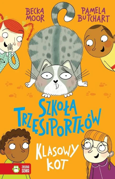 Szkoła Trzęsiportków. Klasowy kot - książka dla dziecka 6+