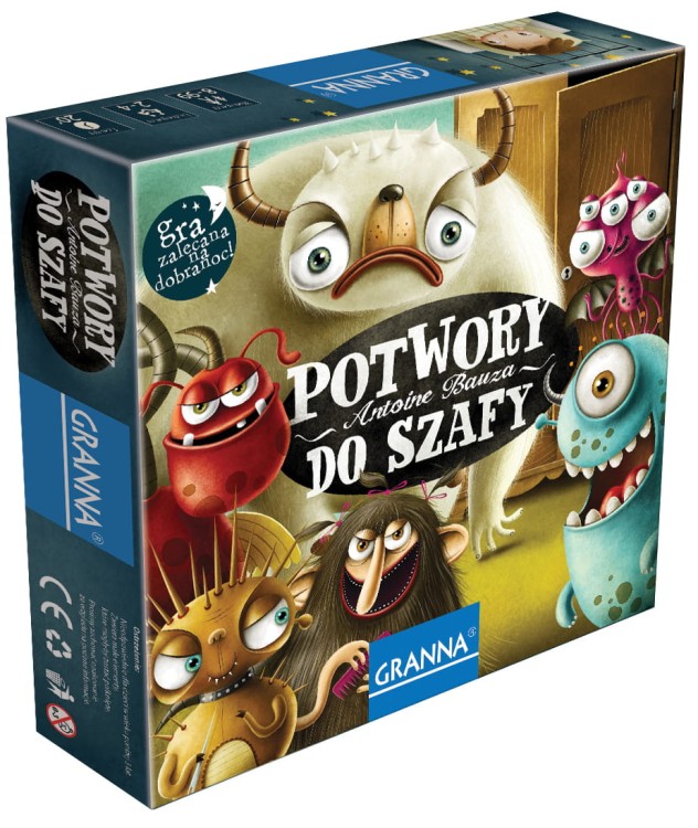 Potwory do szafy Granna - Gra kooperacyjna dla dzieci 3+