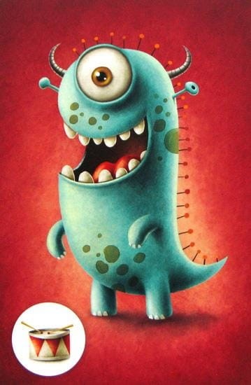 Potwory do szafy Granna - Gra kooperacyjna dla dzieci 3+