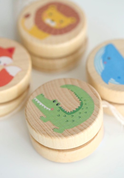 Jojo drewniane zabawka zręcznościowa dla dziecka - zwierzątka Askato Świat Mądrego Dziecka