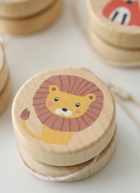 Jojo drewniane zabawka zręcznościowa dla dziecka - zwierzątka Askato Świat Mądrego Dziecka