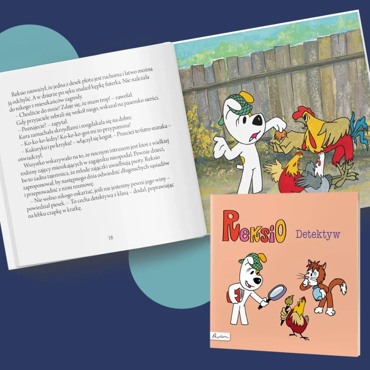 Reksio. Detektyw - książka dla dzieci