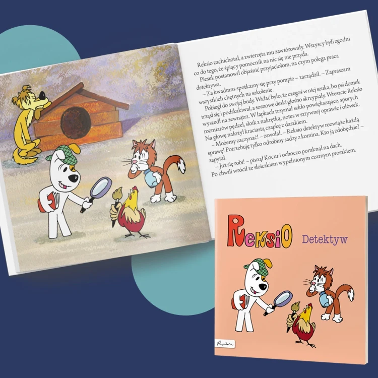 Reksio. Detektyw - książka dla dzieci