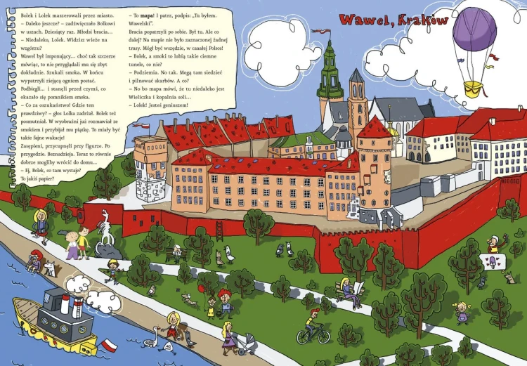 Bolek i Lolek zwiedzają Polskę W.2022 - książka dla dzieci