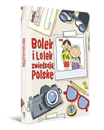 Bolek i Lolek zwiedzają Polskę W.2022 - książka dla dzieci