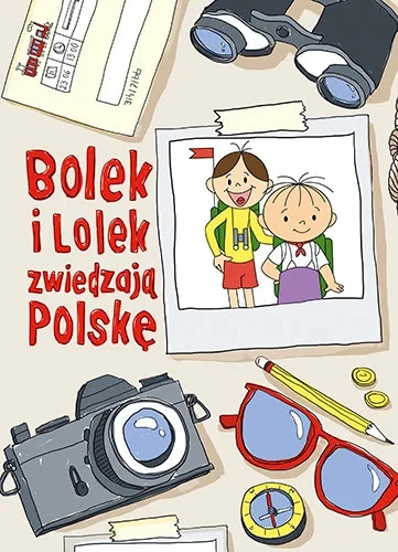 Bolek i Lolek zwiedzają Polskę W.2022 - książka dla dzieci