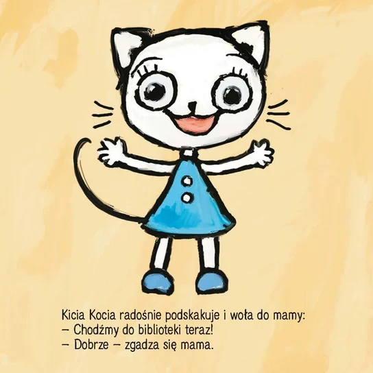 Kicia Kocia w bibliotece