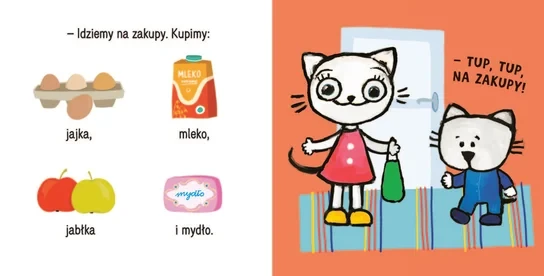 Kicia Kocia i Nunuś. Idziemy na zakupy!