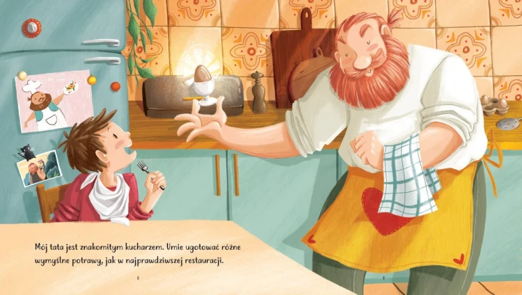 Mój tata mistrz świata! - książka dla dzieci