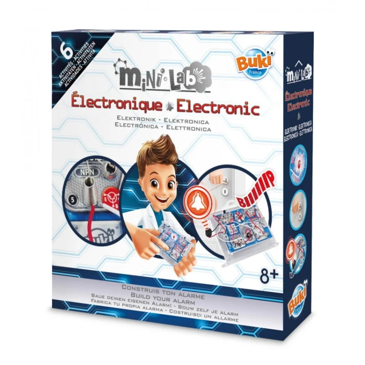 Mini lab ELEKTRONIKA dla dziecka Buki
