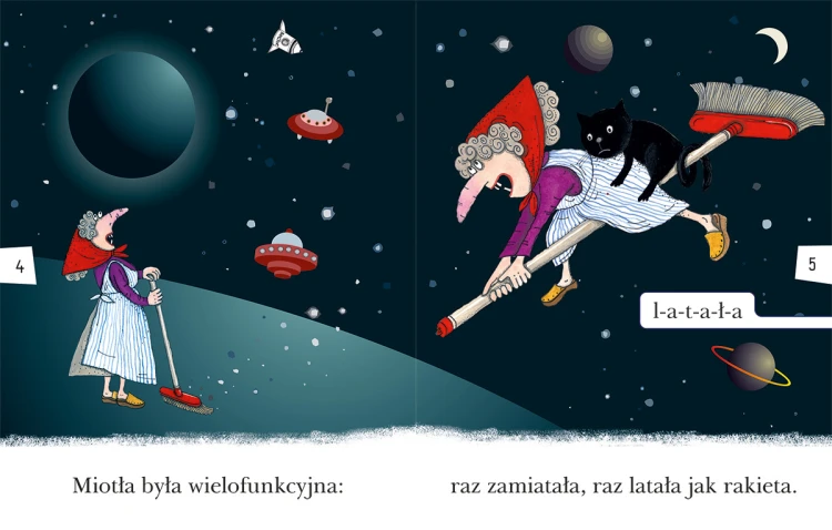 Baba Jaga na deskorolce. Czytam sobie. Poziom 1 - książka dla dzieci