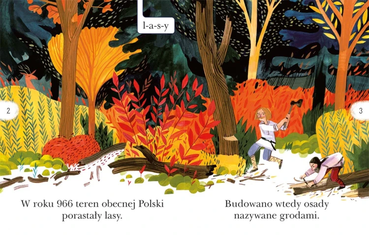 W kraju Polan. O dawnej Polsce. Czytam sobie. Poziom 1 - książki dla dzieci