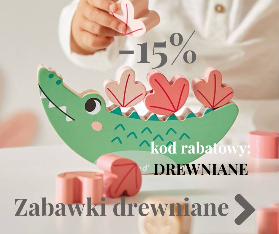 Drewniane zabawki